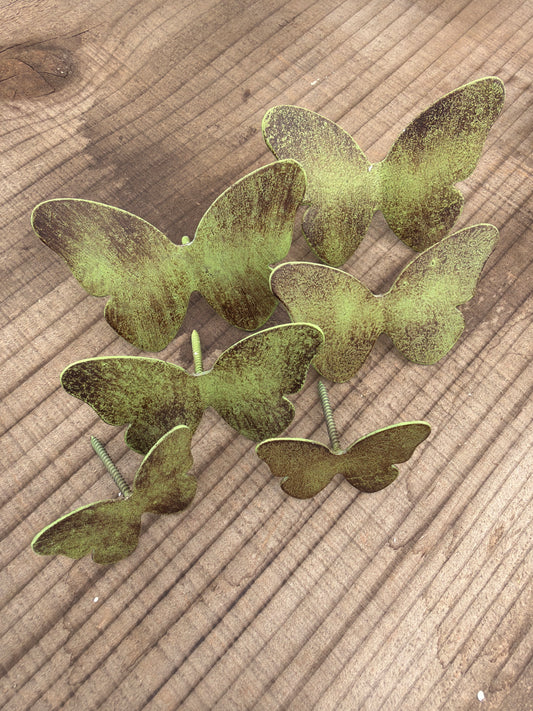 Metal Butterfly - Moss