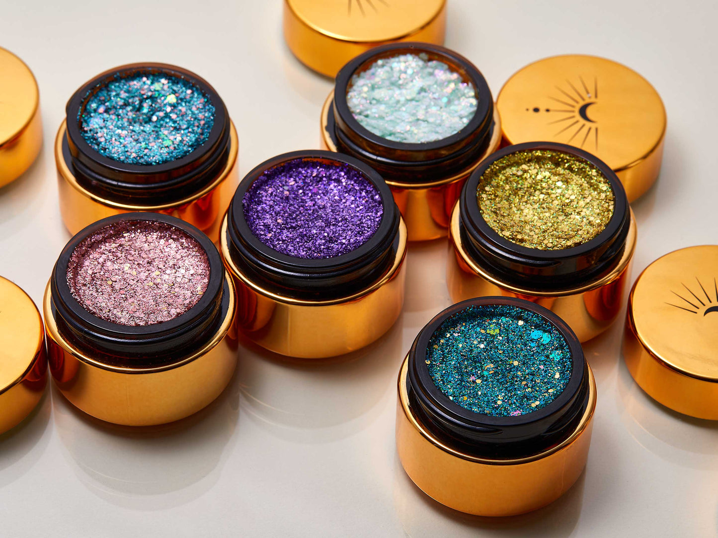 Aurorae Makeup Glitter Multi-Colored Plastic-free